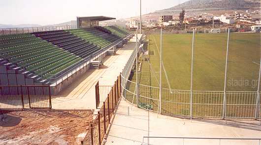 The south stand as seen from the away fans section (east stand)