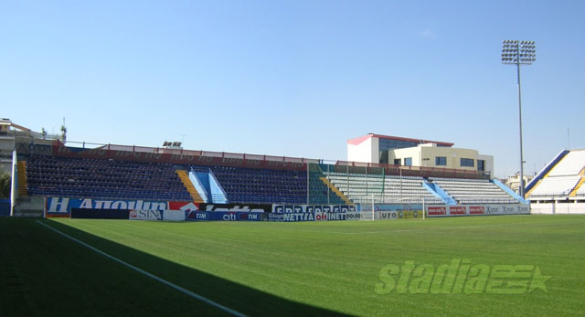 The south stand of Thessalonikis Street (allocated to away fans) - Click to enlarge!