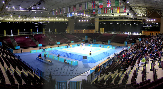 The arena during the inauguration tournament (March 2004) - Click to enlarge!