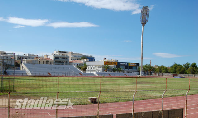 The west stand of the stadium - Click to enlarge!