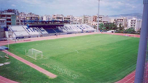 The stadium's main stand