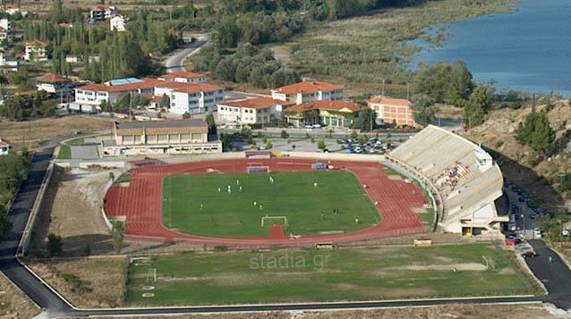 Panoramic view of the stadium (the photo was shot before the installation of floodlights)