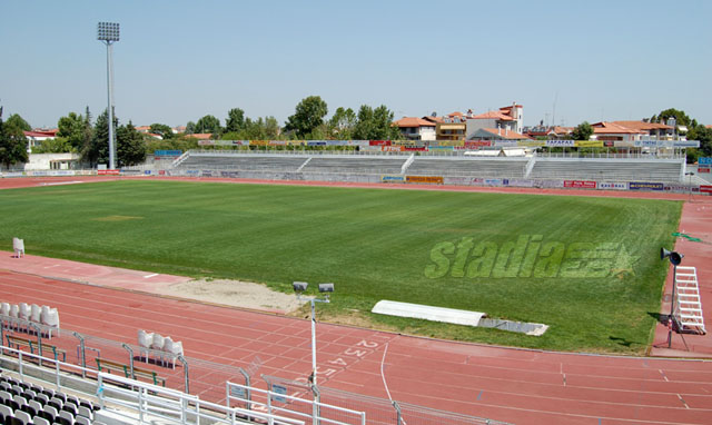 The smaller east stand - Click to enlarge!