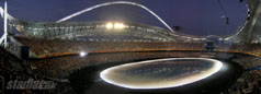 The Olympic Stadium during the Opening Ceremony (August 2004) - Click to enlarge!