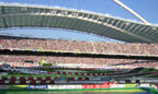 Sebastien Loeb against Petter Solberg in the Olympic Stadium - Click to enlarge!