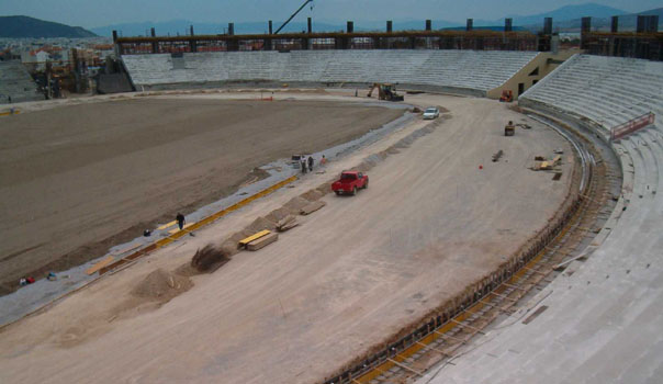 View of the Panthessalian Stadium (September 2003)