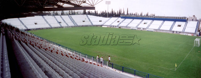 View of the stadium from the corner of the main north stand (Gate 1A) - Click to enlarge!