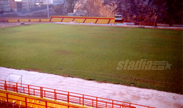 View of the stadium from the main south stand - Click to enlarge!